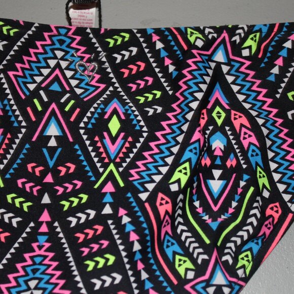 Multi Color Reversibile 2 Pcs  Justice  Swimsuit Size 14 - Picture 11 of 13